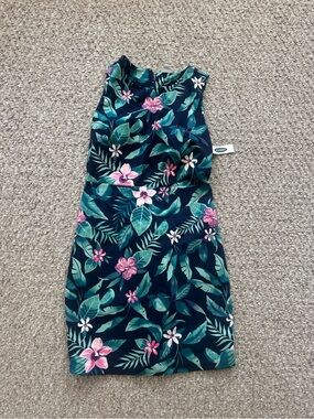 🆕 Tropical Print Sleeveless Old Navy Dress